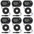 6 PackLCD Digital Aquarium Thermometer Fish Tank Water Terrarium Temperature with Suction Cup for Fish Tank Water Terrarium...