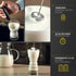 Handheld Milk Frother for Coffee - Stainless Steel Electric Drink Mixer & Matcha Whisk - Ergonomic Hand Frother With Stand & Recipes (Black)...