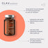 CLAV® Siberian Ginseng - 900mg Eleuthero Root Powder - Energy Supplement - Reduction of Tiredness & Fatigue - 60 Ginseng Capsules - Made in German...