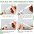 3 Pcs Fabric Glue Pen with Glue Pen Refill Water Soluble Colorful Fabric Glue Stick for English Paper Piecing Patchwork Sewing...