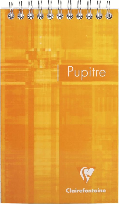Clairefontaine Wirebound Notepad - Ruled 80 sheets - 4 1/4 x 6 3/4 - Sold Individually (Assorted Cover Color Chosen at Random)...