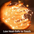 Olafus 16 Pack Christmas Fairy Lights Battery Operated Warm White, Halloween Small String Lights Copper Wire 20 LED 7ft, IP68 Waterproof Bottle Li...