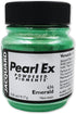Jacquard Pearl Ex Pigment Powder 0.5 oz Emerald - Loose Mica Powder for Epoxy Resin, Watercolors, Calligraphy Ink & Clay - Epoxy Pigment Powder - ...