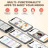 Thermal Mini Printer, Portable Inkless Sticker Maker, Bluetooth Printer for Phone, Wireless Label Printer with Tape, Free Cut Small Pocket Printer...