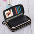 Kamo Womens Wallet Zip Around Phone Wallet Wristlet Travel Long Purse for Women Lady 6.9×3.5?Double Zipper?...