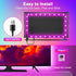 Daymeet LED TV Lights RGB Led Backlight, 16.4ft TV Light Strip for 65-85 inch TV Behind, Music Sync TV Light USB Bluetooth APP Remote Control RGB ...