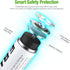 EBL AA 2800mAh High Performance Ni-MH Rechargeable Batteries, 4 Pack...