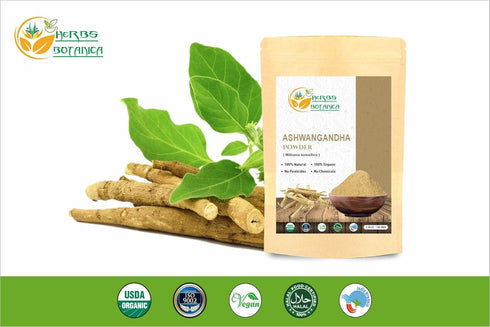 Organic Ashwagandha Root Powder Withania Somnifera Powder Ashwaganda Root Powder Ayurvedic Herbal Supplement Support and Strength 5.3 oz...