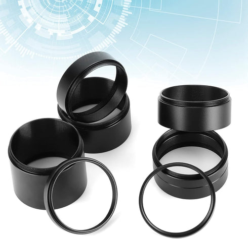 Lens Adapter Ring Extension Tube Kit,camera Tube Telescope Covers,variable Tube Microscope Lens M42 Extension Tubes Microscope Accessories 3/5/7/1...