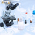 ULAB 12pcs Vol.125ml/4.2oz Drop Dispensing Bottles, LDPE material, PP Cap and Screw Cap, Laboratory drip Bottle, Watercolor Pigment Bottle, Ink Di...