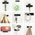 Shower Hook Inside Razor Holder: Adhesive Waterproof Wall Hook for Hanging, Shower Accessories...