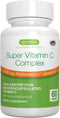 High Absorption Super Vitamin C, Clean Label Pureway-C 1000mg, Vegan Vitamin C with Bioflavonoids, 60 Servings, 24-Hour Action, Immune Health, Ene...
