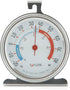 Taylor 5924 Large Dial Kitchen Refrigerator and Freezer Analog Thermometer, 3-Inch Dial, Easy to Read, Silver Finish, Accurate Temperature Monitor...