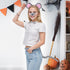 Mouse Costume Accessories Set, Mouse Ears Headband Nose Bowtie and Tail Costume Accessories for Halloween Dress Up Play Party...