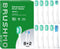 Brushmo Replacement Toothbrush Heads Compatible with Philips Sonicare Electric Toothbrush, White, 10 pc Variety Pack...
