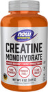 NOW Sports Nutrition, Creatine Monohydrate Powder, Mass Building*/Energy Production*, 8-Ounce...