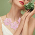 Bocar flower choker necklace for women...