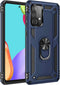 Military Grade Drop Impact for Samsung Galaxy A52 5G Case 360 Metal Rotating Ring Kickstand Holder Armor Heavy Duty Shockproof Case for Galaxy A52...