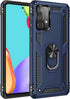 Military Grade Drop Impact for Samsung Galaxy A52 5G Case 360 Metal Rotating Ring Kickstand Holder Armor Heavy Duty Shockproof Case for Galaxy A52...