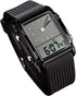 FANMIS Men's Rectangle Dial Sports Wrist Watches with 7 Colors Optional LED Backlight Multifunctional Alarm Stopwatch 12/24H Rubber Strap Watch...