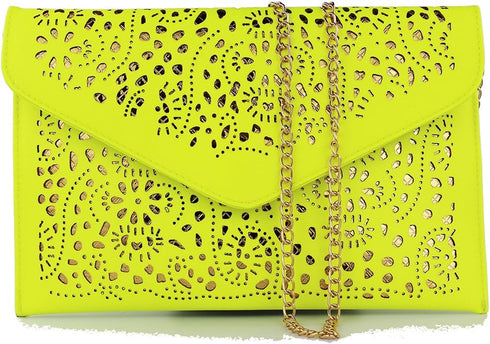 2019 Women Envelope Wedding Party Purses Chain Shoulder Bag Evening Day Clutch Bag...