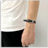 Xusamss Fashion Simple Alloy Buckle Bangle Leather Wristhand Bracelet,6"-8" Wrist...