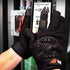 Klein Tools 40232 Wire Pulling Gloves, Extra Grip Work Gloves with Thumb Reinforcements and Grip Patches on Palm and Fingertips, Medium...