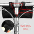 Bike Handlebar Bag, Waterproof Bicycle Front Storage Bag, Bike Phone Holder Accessories, Transparent Pouch Touch Screen with Removable Shoulder St...