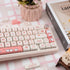 PBT Keycaps, 139 Keys Keycaps 75 Percent, Cute MOA Keycaps Cute Dye-Sublimation, Custom Keycaps Set for 61/64/68/84/87/100/104/108 Cherry MX Mecha...