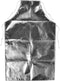 Health Gear Heat Resistant Apron, 1000 Degree Heat Resistant Apron Aluminum Foil Cooking Apron High Temperature Anti-splash Anti-scalding Working ...