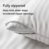 Queen 4 Pack Pillow Protectors Queen 20x30 Cotton Sateen Blend Style 450 Thread Count Lab Tested Tight Weave Premium Non Noisy Zip...
