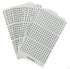 Ideal Industries 44-109 Plastic-Impregnated Cloth Self-Sticking Wire Marker Booklet 1/4 inch x 1-1/2 inch Legend...