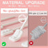 60PCS Baby Tongue Cleaner & 1PCS Finger Toothbrush Infant Mouth Cleaner Newborn Gum Cleaner Disposable Infant Oral Clean Stick Dental Care for 0-3...