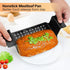 4 Pack Meatloaf Pan with Drain Tray, Nonstick Meat Loaf Pan with Drip Tray, 9x5 Inch Meat Loaf Pan with Insert Easy Removal Perforated, Bakeware P...