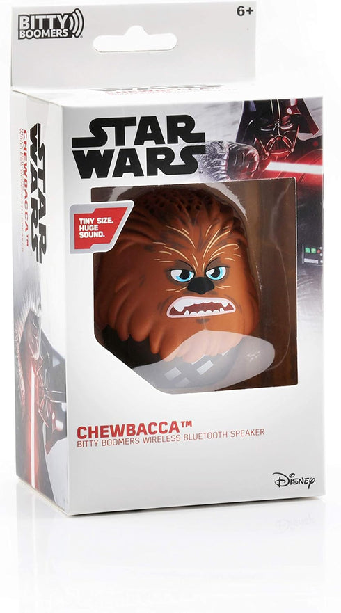Bitty Boomers Star Wars: Chewbacca - Mini Bluetooth Speaker...