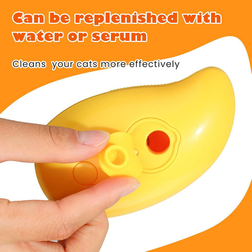 Cat Steam Brush - 3 In 1 Cat Steamy Brush, Silicone Massage Grooming Brush Rechargeable Pet Hair Remover and Grooming Tool – USB Powered Pet Acces...