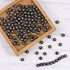 Yochus 1000pcs Black Round Acrylic Number Beads 4x7mm White Figure 0-9" Beads for Jewelry Making and DIY Bracelets, Necklaces, Key Chains...