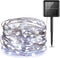 AMIR Upgraded Solar String Lights Outdoor, 39Feet 120 LED 8 Modes Copper Wire Light, Solar Powered Fairy Lights, Waterproof Solar Decoration Light...