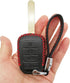 Alegender Hand Sew Leather 4 Buttons Key Fob Cover Case Remote Protector Skin Fit for 2013- 2016 2017 Honda Accord Sports 2017 Civic lx 2015 CR-V ...