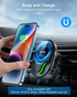 weetla Fits iPhone MagSafe Car Mount Charger,Magnetic Wireless Car Charger for Air Vent Mount Compatible with iPhone 14/13/12 Series and Magnetic ...