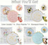 Highkick Embroidery Kit for Beginner,Embroidery Kit for Adults, All in one, Wild Flower, 4 Pack......