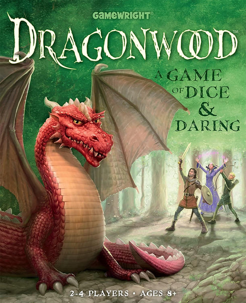 Gamewright Dragonwood A Game of Dice & Daring Board Game Multi-colored, 5"...