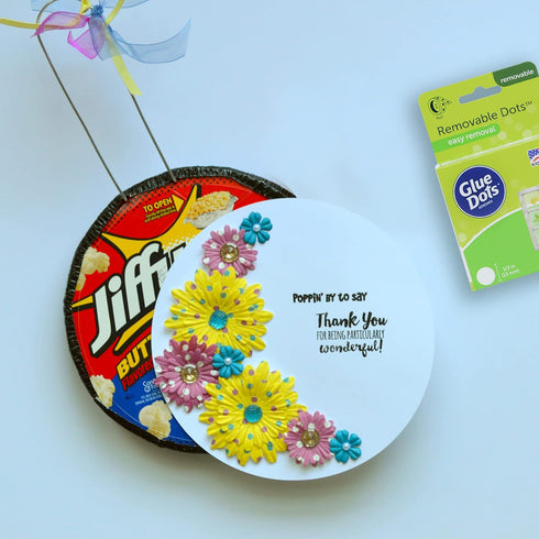 Glue Dots, Removable Dots, Double-Sided, 1/2", .5 Inch, 200 Dots, DIY Craft Glue Tape, Sticky Adhesive Glue Points, Liquid Hot Glue Alternative, C...