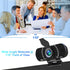 Akyta 1080P Webcam with Microphone, Noise-Canceling/Privacy Cover & Wide Angle 110°, Plug and Play USB Web Camera for Desktop Computer PC Laptop M...