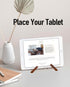 Wooden Display - 6.5 Inch Plate Stand for Display, Plate Holder Display Stand, Wooden Picture Frame Stand, Decorative Table Top Easels for Display...