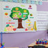 Fulmoon Fruit of The Spirit Bulletin Board Set Bible Religious Back to School Cutouts for Kids Sunday School Classroom Tree Wall Decor Educational...