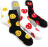 Big Smiley Heart Socks (Crew 5 Pairs) BS 15...