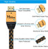 Million HDMI Male to HDMI 6 Feet Cable Connector Gold Plated with Ethernet,1080p,5K,and Audio Return.Good for DVD,TV,Home Theater,Blu-ray Player…...