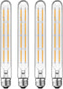 XININSUN T10 Led Bulbs,Long Tubular Led Light Bulbs, E26 Dimmable Tubular Bulb,Equivalent 75 Watt, E26 Edison Style Vintage LED Filament Light Bul...