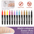 Temporary Tattoo Pen Tattoo Markers Tattoo Kit Face Paint with 15 Tattoo Pens 5 Tattoo Stencils and 2 Tattoos Stickers Gifts for Teenage Girls Boy...